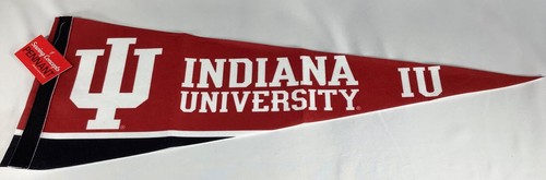 SEWING CONCEPTS Indiana University Felt Pennant Red Black White 11” x 29” NIP - 第 1/5 張圖片
