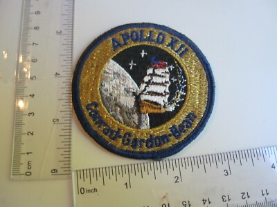 Vintage NASA Apollo XII Conrad Gordon Bean Space Related Patch BIS | eBay