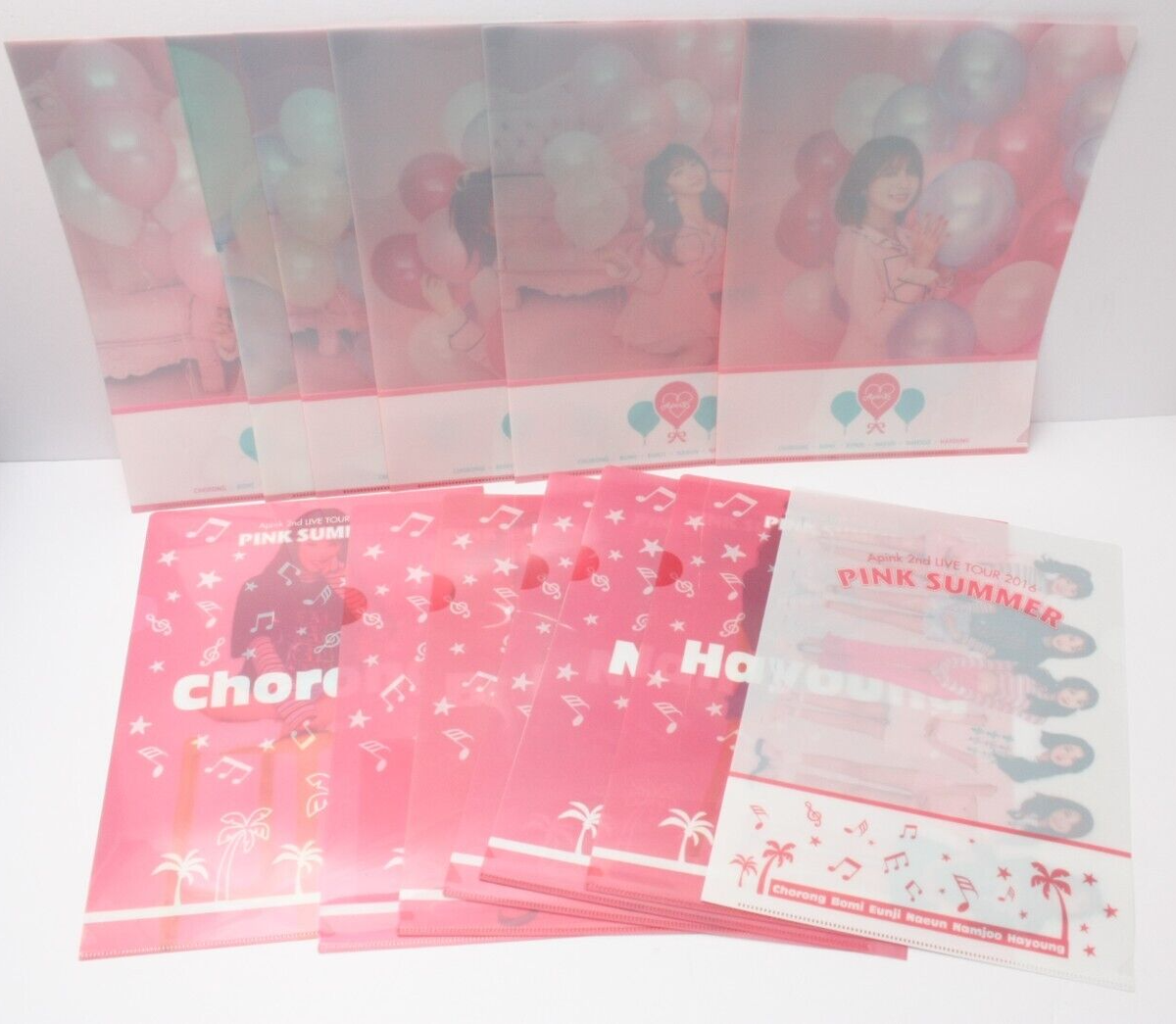 Apink 公式クリアファイルセット　レアグッズ Apink Official clear file holder 13 types set K-pop | eBay