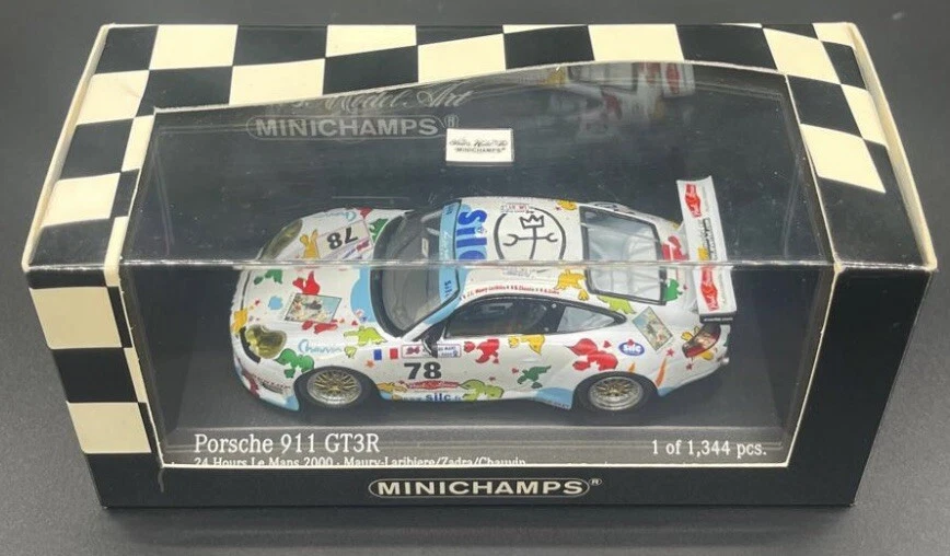 Minichamps Porsche 911 GT3-R Le Mans 2000 Noel Del Bello Zadra 430006978 em escala 1/43 - Imagem 3 de 4