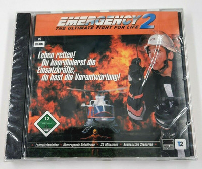 Emergency 2: The Ultimate Fight For Life   PC CD-ROM Spiel **SEALED**