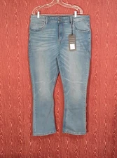 The Perfect Jean NYC Bootcut Denim Stretch Blue Jeans Men's 38x28 RETAIL $120.