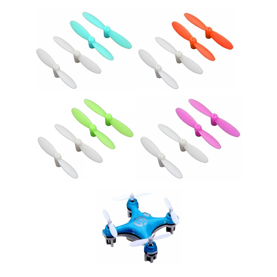 Propeller Rotorblätter Cheerson CX10 Eachine E10 Wltoys V272 V676 Revell Nano FQ - Bild 2 von 4