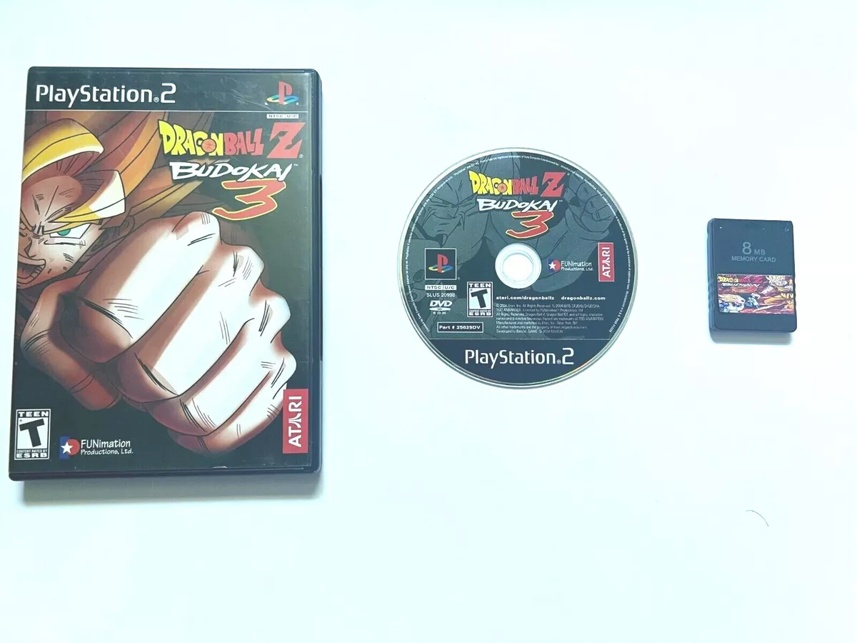 Dragon Ball Z Budokai Tenkaichi 3 Unlocked Characters Memory PS2  PlayStation DBZ