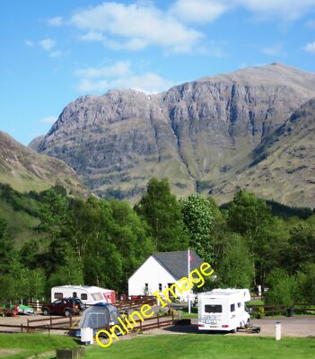 Foto 12x8 Campingplatz bei Glencoe Glencoe\/NN1058 um 2010