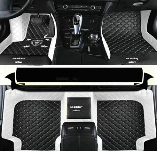Für Chevy Alle Modelle Luxus Custom Fußmatten Wasserdichte Anti-Rutsch Teppiche - Bild 6 von 34