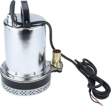 DC12V 125W Farm Ranch Solar Powered Submersible Water Well Pump 26FT Lift Orange