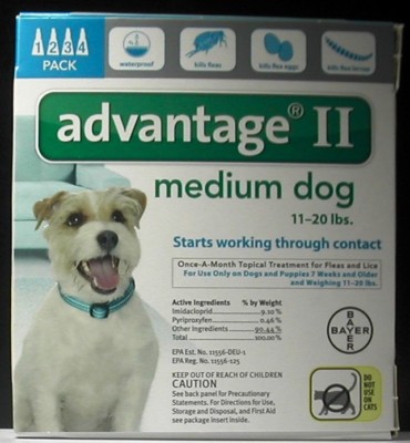 advantage ii medium dog