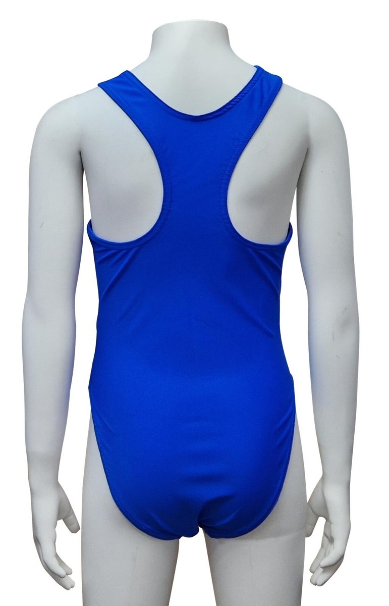 Maillot De Bain Une Pièce Acclaim Pour Femme - Dos Nageur - Couleur Bleu Roi/charbon