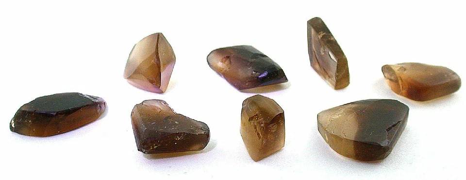 60,72 gramos topacio dorado adoquinado cabujón cabina piedra preciosa áspera CS372 Foto 3 de 4