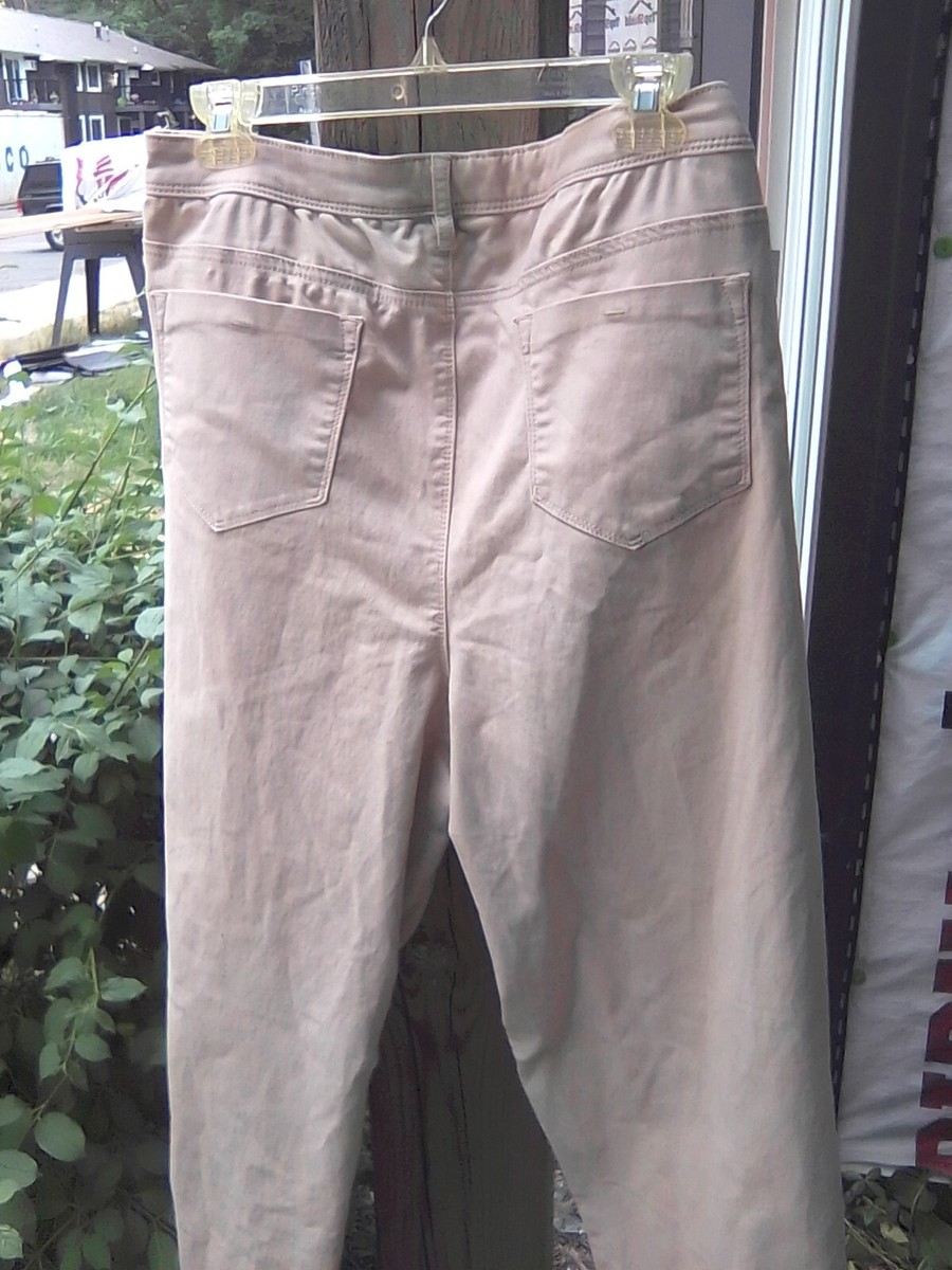 womens khaki pants size 20 falls creek View 2