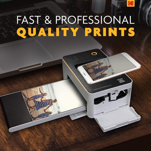 High-Quality 4x6” Color Photo Printer - Wireless Dock with iOS/Android Support - Picture 7 of 8