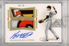 Ryan Mountcastle 2021 Panini Flawless Autograph Rookie Patch Card #RDPA-RM 04/10