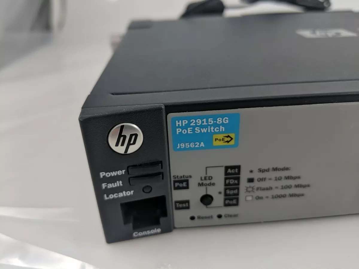 超安い】 HP 2915-8G PoE Switch スイッチ J9562A PC周辺機器