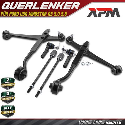 6x Querlenker Satz Vorne Links Rechts für FORD USA Windstar A3 3.0 3.8 1999-2003