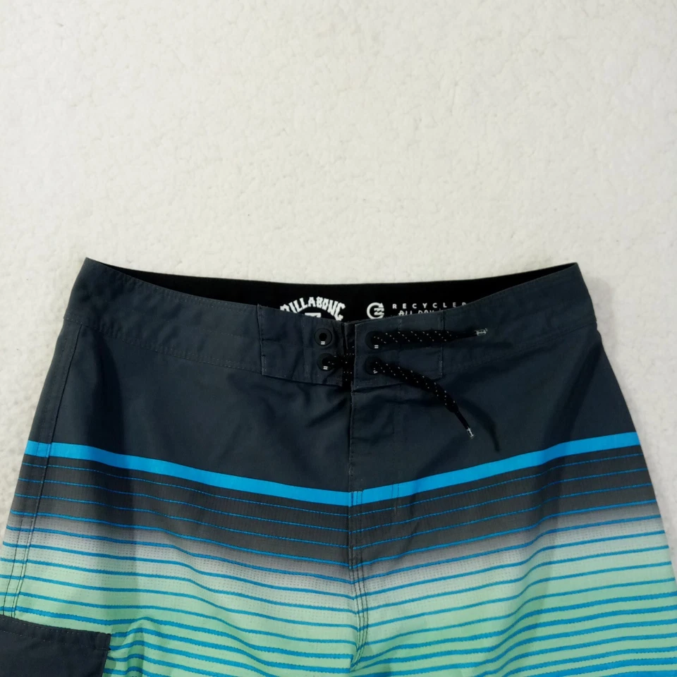 Board Shorts Billabong Cintura 27 Azul Poliéster Foto 2 de 4