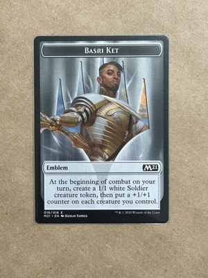 Basri Ket MTG - M21 #016/018 (Emblem)