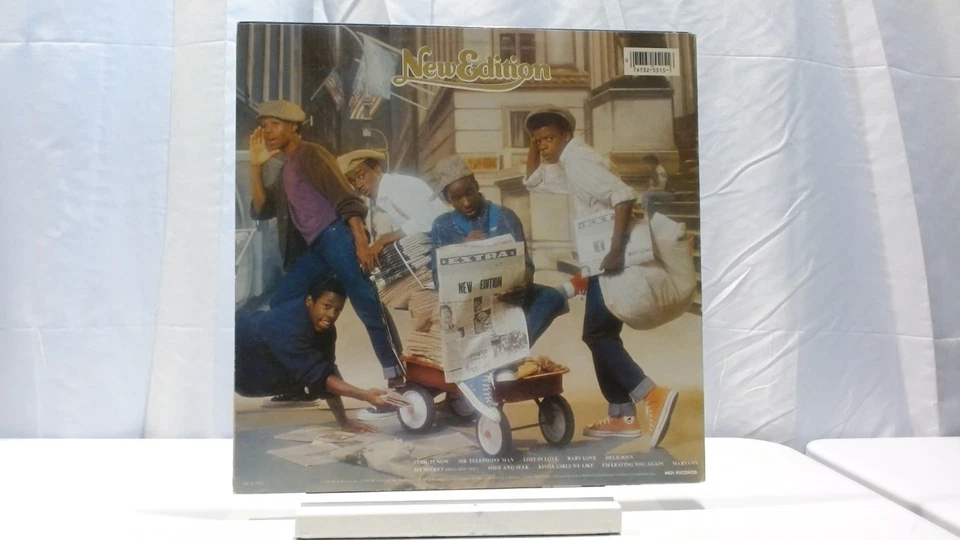 New Edition Self Titled 1984 MCA Records MCA 5515 1st Press VG+ - Image 2 of 4
