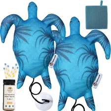 Hot Tub Scum Absorber Turtle ScumGuard Mesh - 2-Pack Oil & Scum Absorber for ...