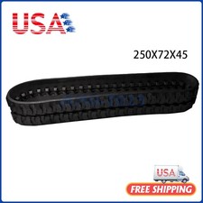 New (2-Tracks) For BOBCAT Rubber Track 220 250X72X45 2507245