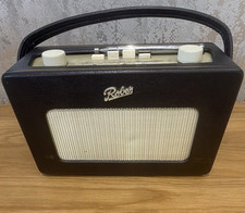 Roberts R250 GE Superadio Portable AM/FM Radio, Black, Headphone Jack
