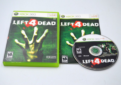 Left 4 Dead Xbox 360 Complete CIB Manual Insert VG