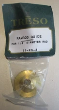 Treso Ramrod Rod Guide 1/4" Brass Muzzleloader Black Powder NIP