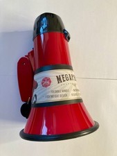 New Samsonico USA Mega Phone Red Microphone Siren Volume Great Price 