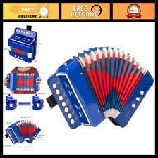 Kids Accordion Musical Instrument - 10 Keys, Lightweight, Mini Toy for Toddlers