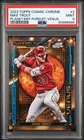 2023 TOPPS COSMIC CHROME PLANETARY PURSUIT #2 MIKE TROUT VENUS PSA 9 SSP