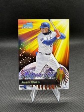 2025 Bowman Chrome - Meteoric Rise Juan Soto #MR-15 Mojo Refractor