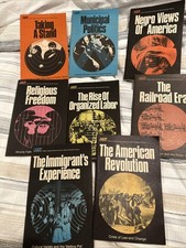 Vintage AEP Unit Books Area Study Unit Book  Lot Harvard Social Studies Project