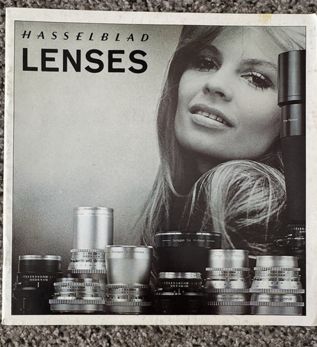 NICE 1969 HASSELBLAD Lenses Brochure Catalog 9.005E 22 Pages