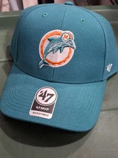 47 Brand MVP Throwback NFL Miami Dolphins Hat Cap