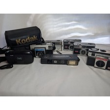 Vintage Lot of Kodak Cameras Instamatic Magimatic Ektralite Cameo UNTESTED