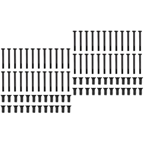 60Pcs Screws for Computer Cooling Fan Long Short Set Easy Installation - 第 6/10 張圖片