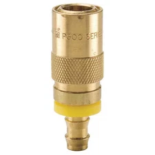 Parker Pc204-Bp Hydraulic Quick Connect Hose Coupling, Brass Body, Sleeve Lock,