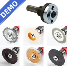 1Set 10mm Drill to Angle Grinder Adapter Rod Conversion Kit with Wrench - NEW