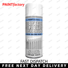 Radiator Aerosol Spray Paint Heat Resistant Metal Iron Gloss Finish 400ml