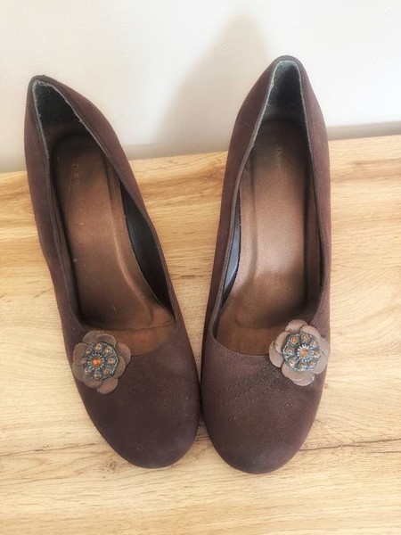 Women Dune London Heels Brown 40