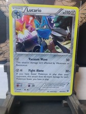 Pokémon TCG Lucario Fates Collide Holo Card 63/124 Rare