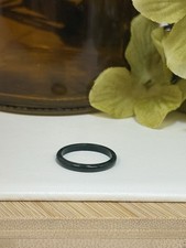 Blue Water Jade Icy Ring Size 7.75 Width 2.6MM