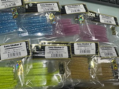[Near Mint] Keitech Easy Shaker 4 Colors 8 Pack Set