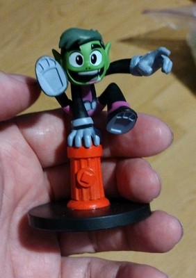 DC Comics BEAST BOY Fire Hydrant Teen Titans Go 3'' Figure Cake Topper Figurine 