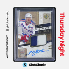 2024 UPPER DECK ULTIMATE COLLECTION #UH-MM MARK MESSIER HEROES PATCH AUTO /15