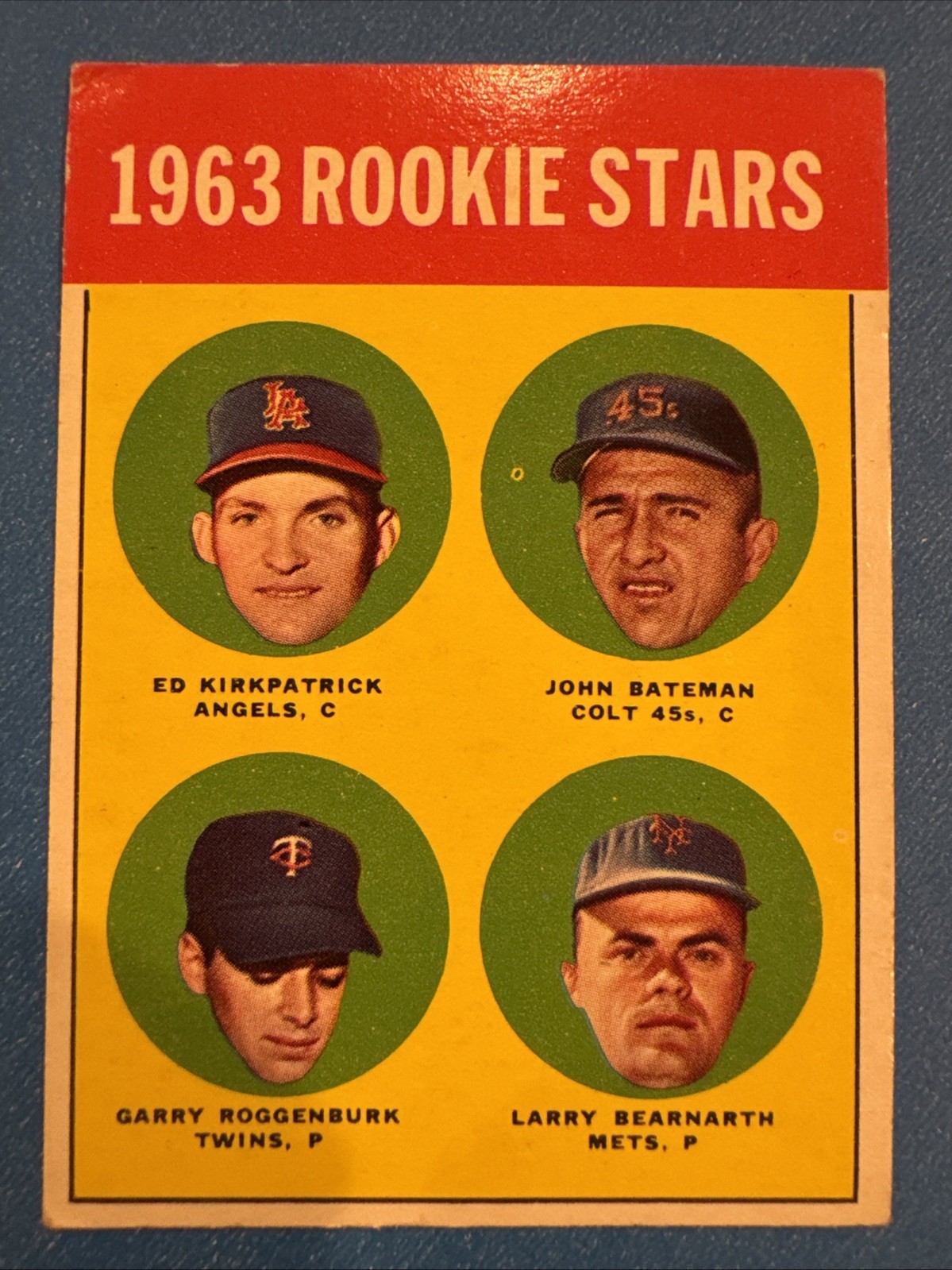 1963 Topps Amazing Set Break #386 Rookie Stars NM