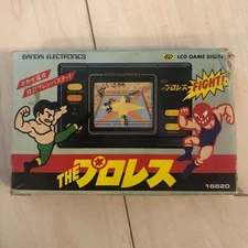 Bandai LCD GAME DIGITAL Pro Wrestling Boxed Set