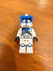 Lego Star Wars Minifigure - 501st Clone Trooper W/ Blue Vision - New