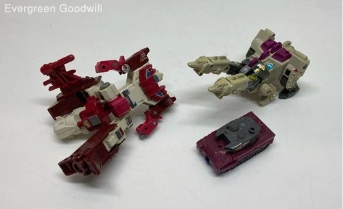 Lot 3 Vintage Transformers Action Figures