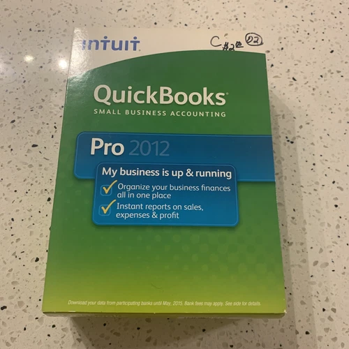 INTUIT QuickBooks Desktop Pro 2012 For Windows XP /Vista /7 w/keys